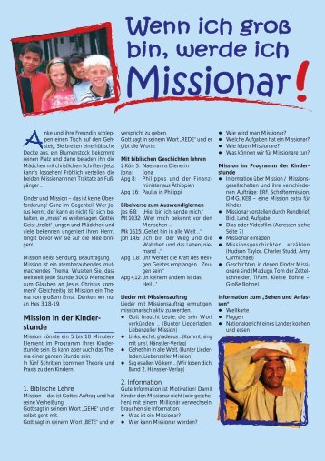 Missionar - KEB