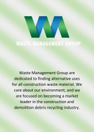 Commercial Waste Collection -  Waste Management Group