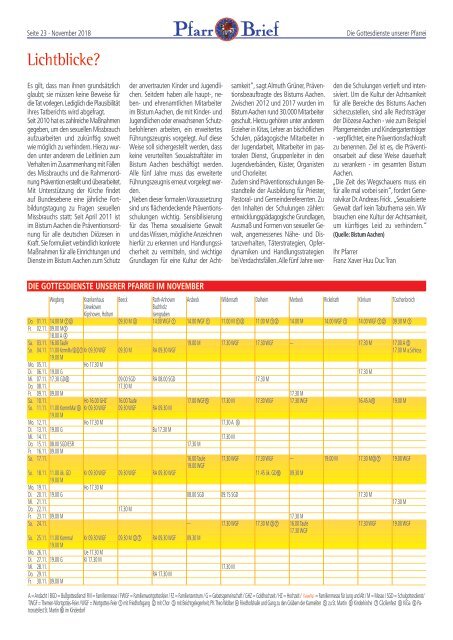 2018-11___Pfarrbrief___Sankt-Martin-Wegberg