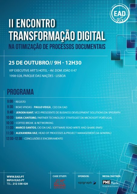 PME Magazine - Edição 10 - Outubro 2018