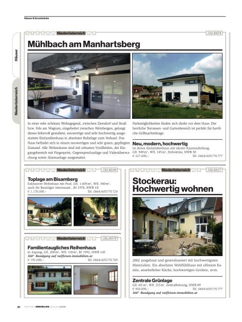 Raiffeisen Immobilien Magazin Vol. 3