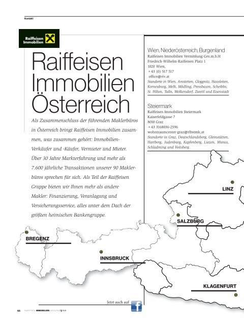 Raiffeisen Immobilien Magazin Vol. 3