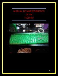 MANUAL DE MANTENIMIENTO