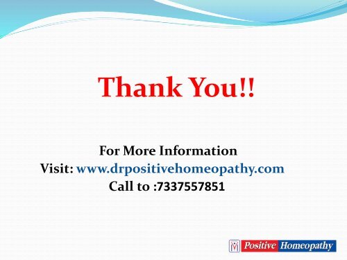 Best Homeopathy Clinic in Hyderabad| homeopathy clinics in  Chennai| Dr positive homeopathy