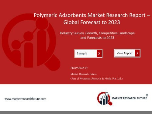 Polymeric Adsorbents Market PDF