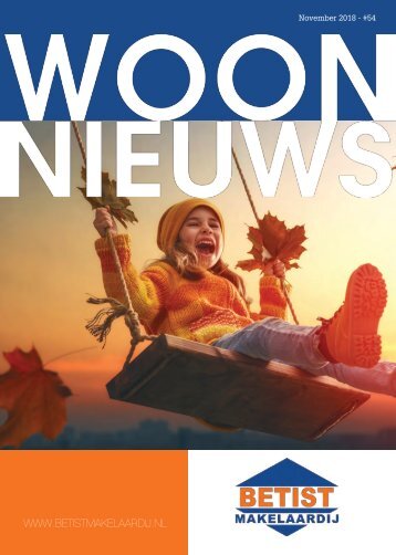 Betist Makelaardij Woonnieuws #54, november 2018