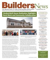 Builders News Nov. 2018