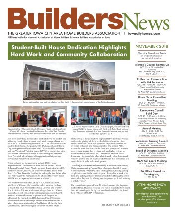 Builders News Nov. 2018