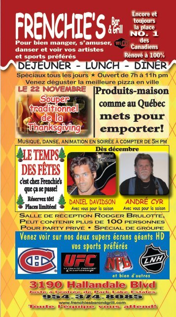 Édition Novembre 2018