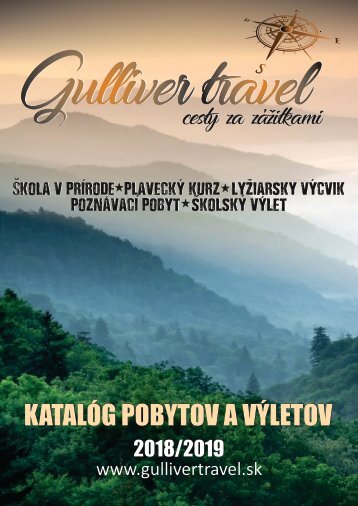 Gulliver travel katalóg pobytov 2018_2019