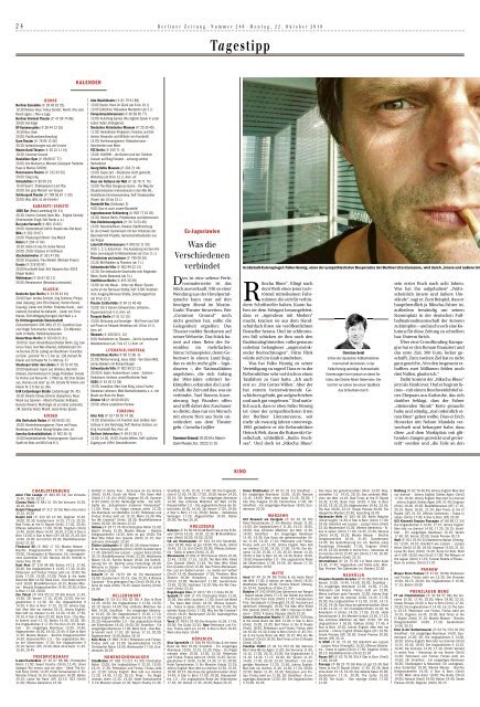 Berliner Zeitung 22.10.2018