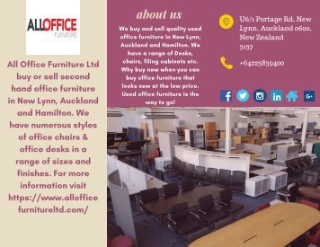 Used Office furniture Disposal Auckland