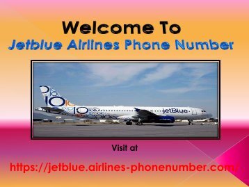 Jetblue Airlines Phone Number
