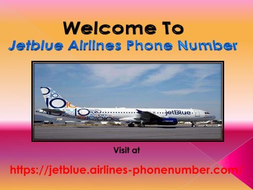 Jetblue Airlines Phone Number