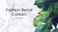 Fashion Retail Careers