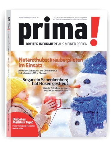 prima! Magazin - Ausgabe Jänner 2016