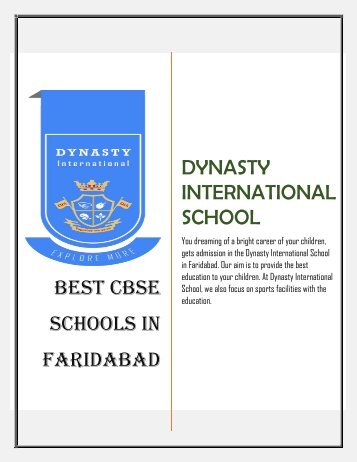 Valuable Tips to Find the Best School for Your Kids in Faridabad