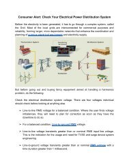 Consumer Alert_ Check Your Electrical Power Distribution System