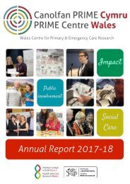 PRIME Centre Wales_Annual Report 2017-18