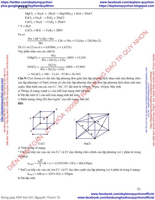 MỘT SỐ VẤN ĐỀ VỀ HÓA HỌC ĐẠI CƯƠNG TRONG ĐỀ THI GIẢI TOÁN TRÊN MÁY TÍNH CẦM TAY