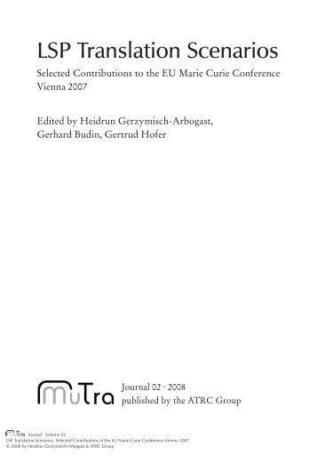 E:\Schmid\Gerzymisch\VP\MuTra 1_2008 (e-Book) - Translation ...