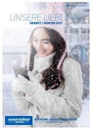 Handybörse Magazin Herbst / Winter 2017