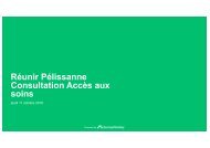 Résultats consultation santé