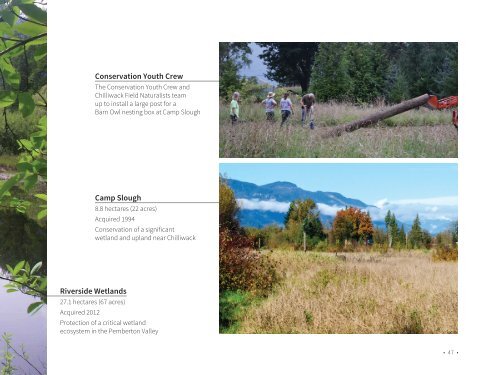 Nature Trust of BC Photo Book Excerpt