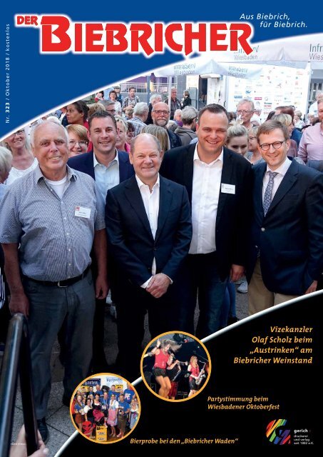 DER BIEBRICHER, Nr. 323, Oktober 2018