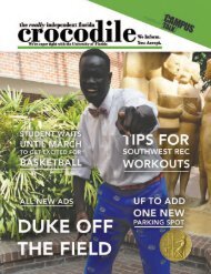 The Crocodile UF - January 2016 - Hip Hop Duke