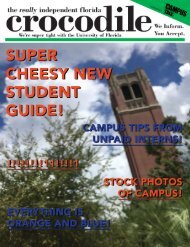 The Crocodile - September 2017 - Cheesy New Student Guide