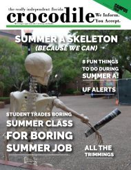 The Crocodile - Summer A 2016 - Skeleton