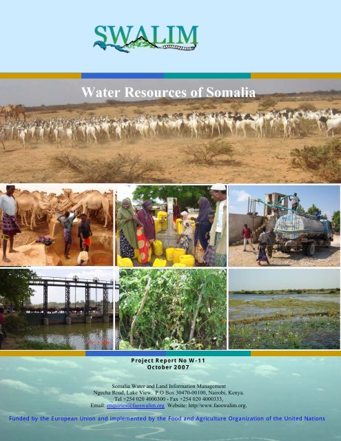 Water Resources of Somalia - swalim