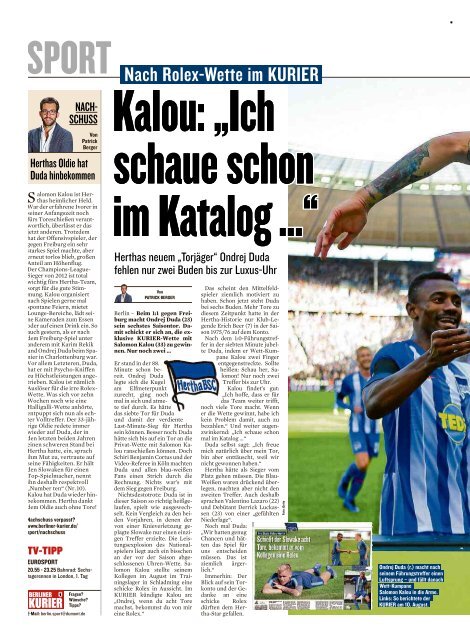 Berliner Kurier 23.10.2018