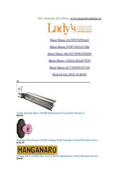 Sheet Music 22ju9846698102