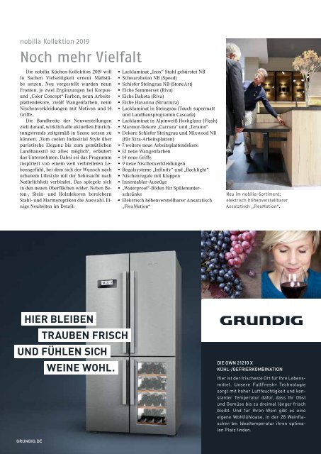 KÜCHENPLANER Ausgabe 10/11 2018