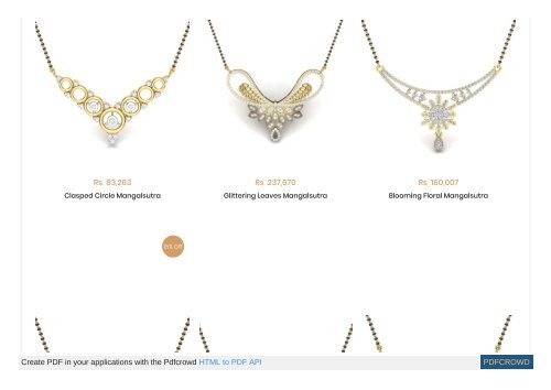 ladies mangalsutra online