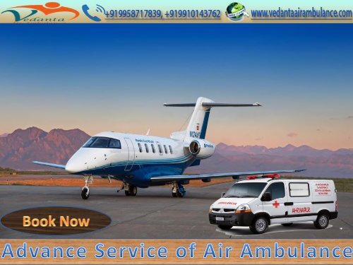 Comfort zone Air Ambulance Service in India
