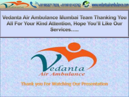 Comfort zone Air Ambulance Service in India