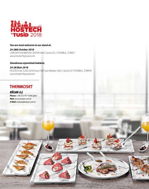 Hotel Restaurant  Magazine October 2018