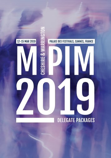 Cheshire and Warrington MIPIM M2019 Delegate Packages