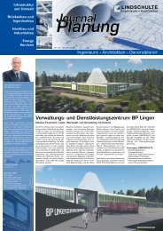 LINDSCHULTE-Kundenzeitung „Journal Planung“ 16/2018