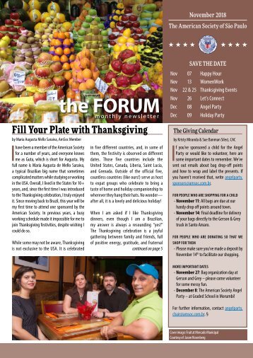 November 2018 FORUM