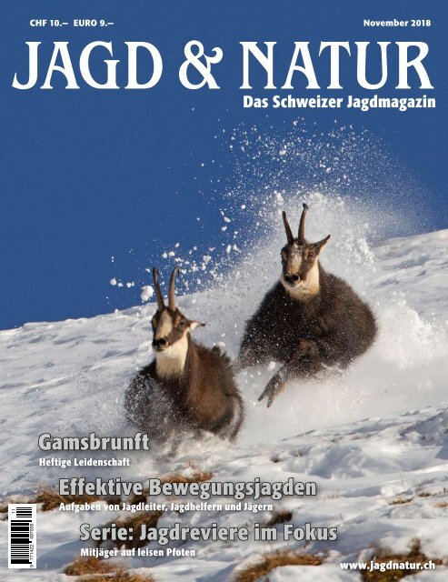 Jagd & Natur Ausgabe November 2018 | Vorschau