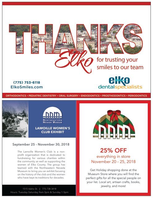 Everything Elko November 2018