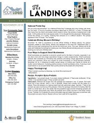 Branded Management Company 4-Page Newsletter