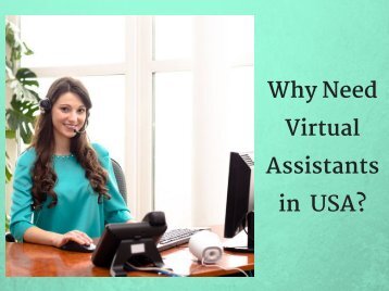 Why Need Virtual Assistants in The USA_