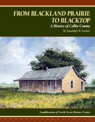 From Blackland Prairie to Blacktop: A History of Collin County