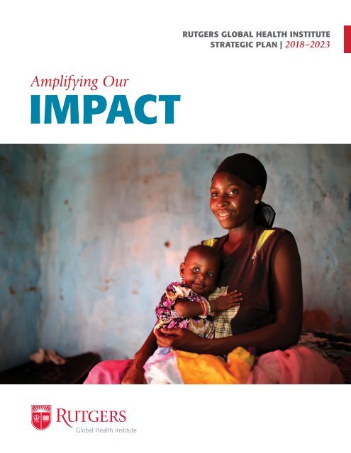 Rutgers Global Health Institute Strategic Plan