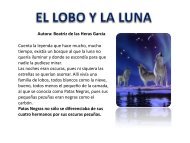 EL LOBO Y LA LUNA